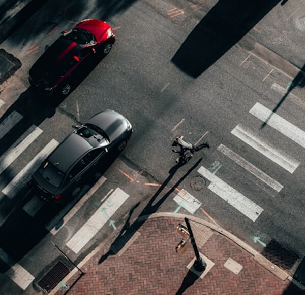 Dataset sample: autonomous driving scene 3