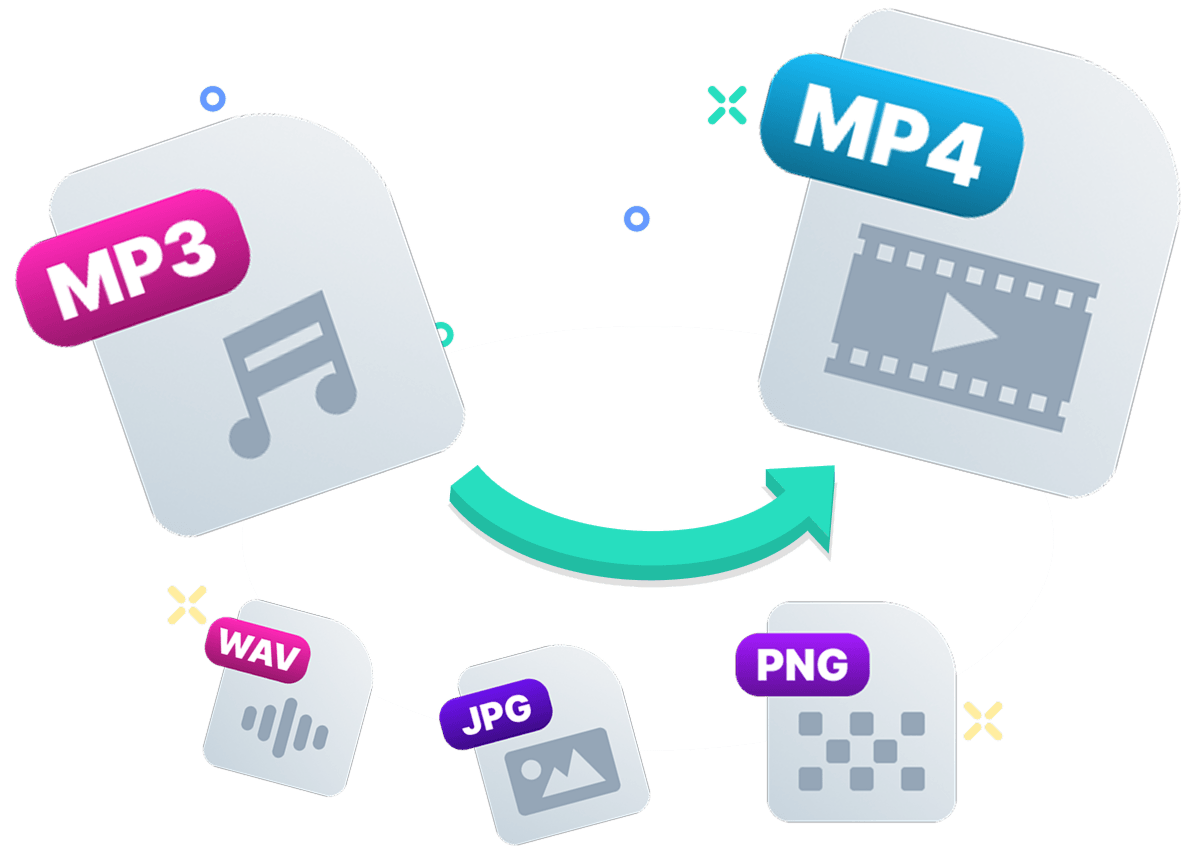 Convert Box browser-based file conversion interface showing image, audio, and video conversion queue