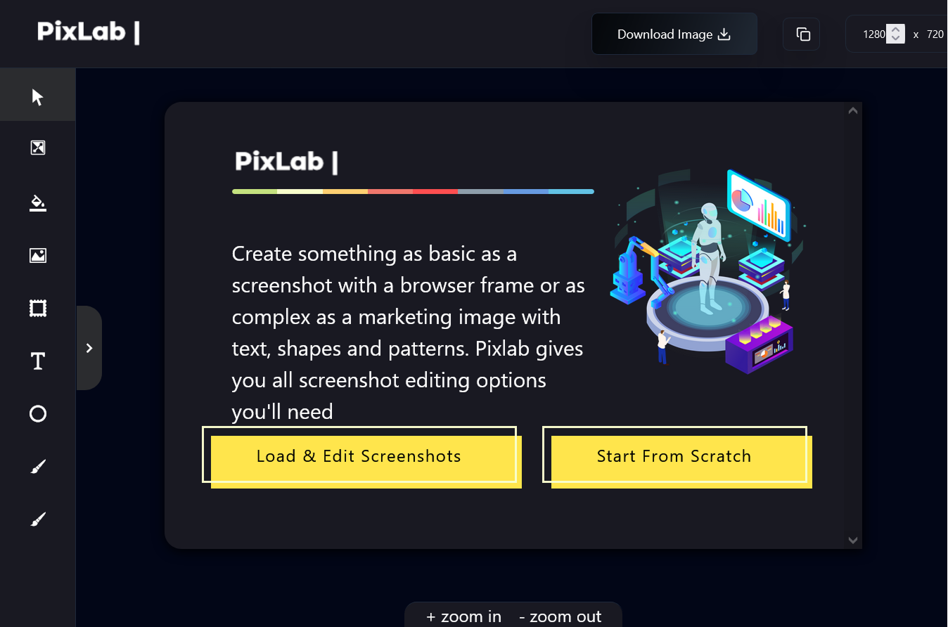 OAI-Powered Screenshot Photo Editor