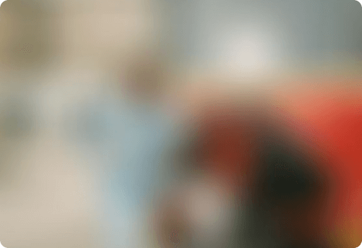 Content moderation example showing NSFW detection and automatic blur application