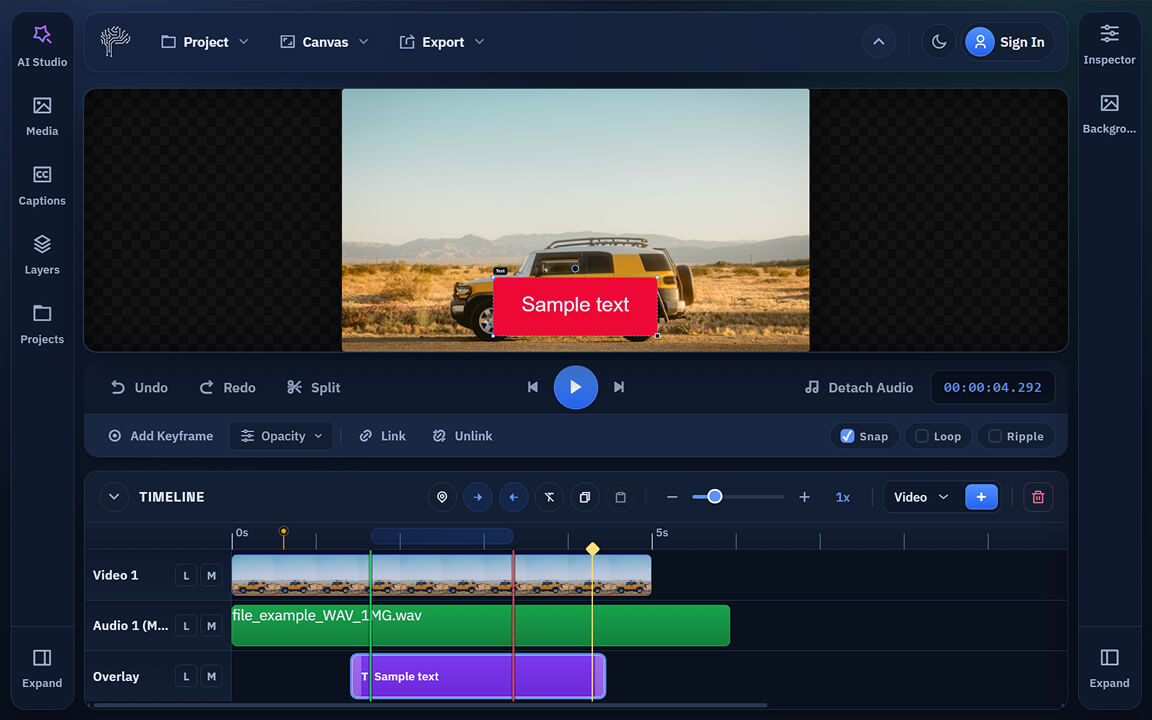 Markers and In/Out Points