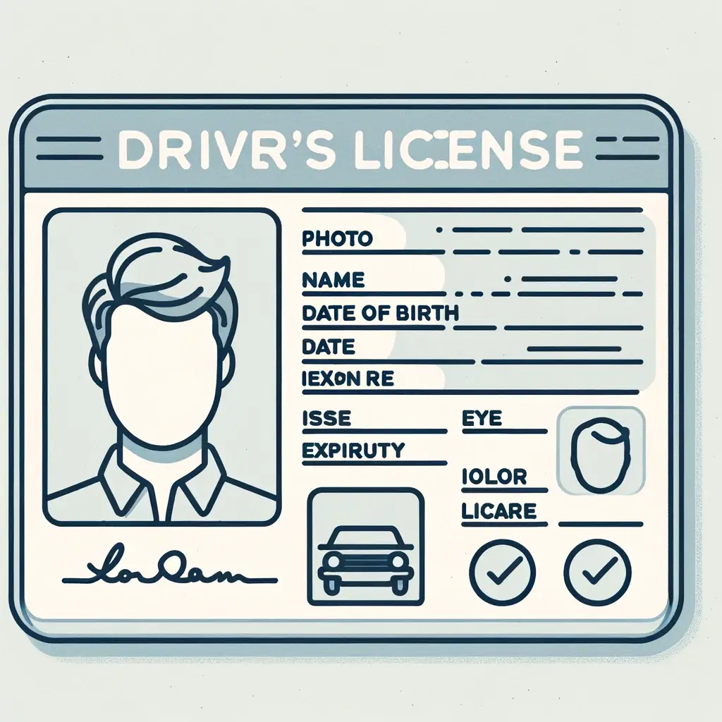 US Driver license Specimen